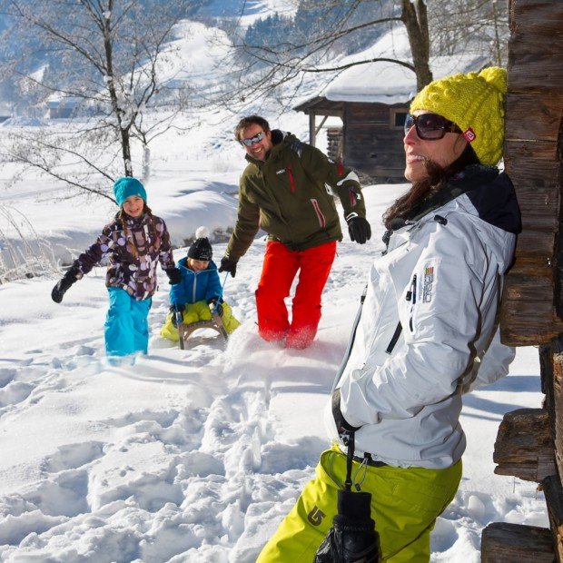 Familienurlaub im Winter