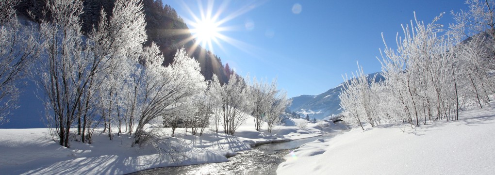 Sonniger Wintertag im herrlich verschneiten Großarltal © Tourismusverband Großarl