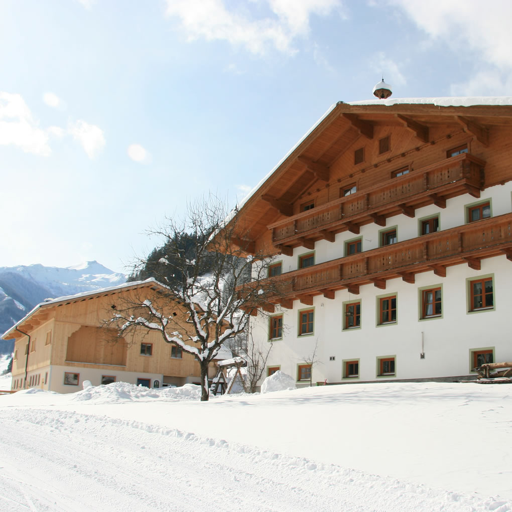 Unser Bauernhof im Winter